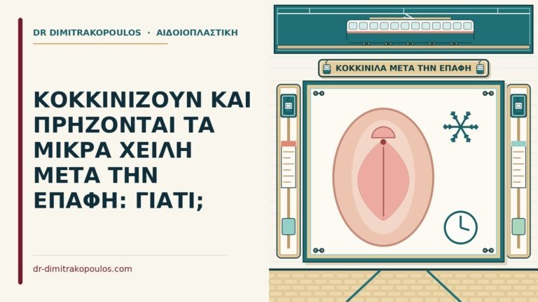 κοκκινίζουν τα μικρά χείλη