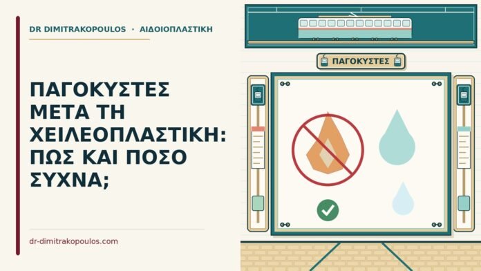 ΠΑΓΟΚΥΣΤΕΣ ΜΕΤΑ ΤΗ ΧΕΙΛΕΟΠΛΑΣΤΙΚΗ: ΠΩΣ ΚΑΙ ΠΟΣΟ ΣΥΧΝΑ; παγοκύστες