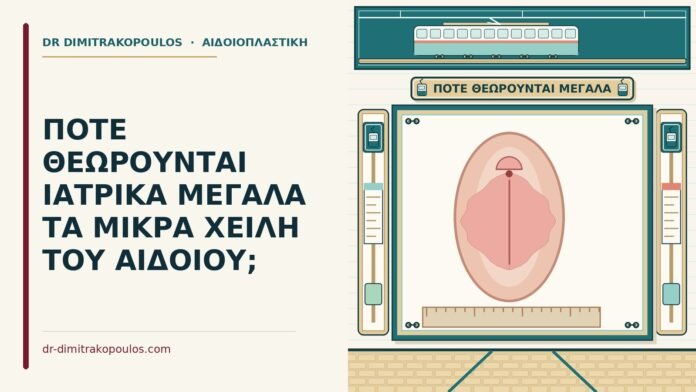 ιατρικά μεγάλα μικρά χείλη