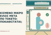 ΣΧΙΣΜΕΝΟ ΜΙΚΡΟ ΧΕΙΛΟΣ ΜΕΤΑ ΑΠΟ ΤΟΚΕΤΟ: ΑΠΟΚΑΘΙΣΤΑΤΑΙ; σχισμένο μικρό χείλος