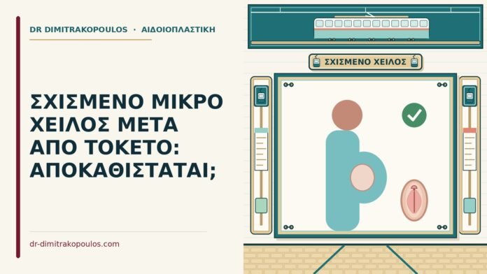 σχισμένο μικρό χείλος