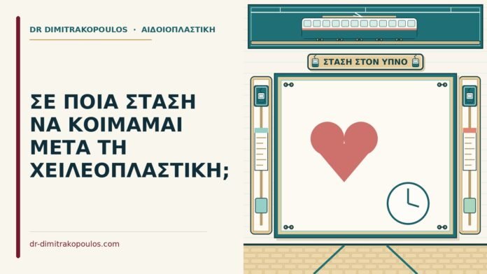 ΣΕ ΠΟΙΑ ΣΤΑΣΗ ΝΑ ΚΟΙΜΑΜΑΙ ΜΕΤΑ ΤΗ ΧΕΙΛΕΟΠΛΑΣΤΙΚΗ; στάση για ύπνο