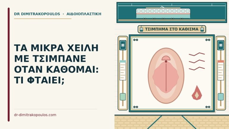 τσίμπημα των μικρών χειλέων