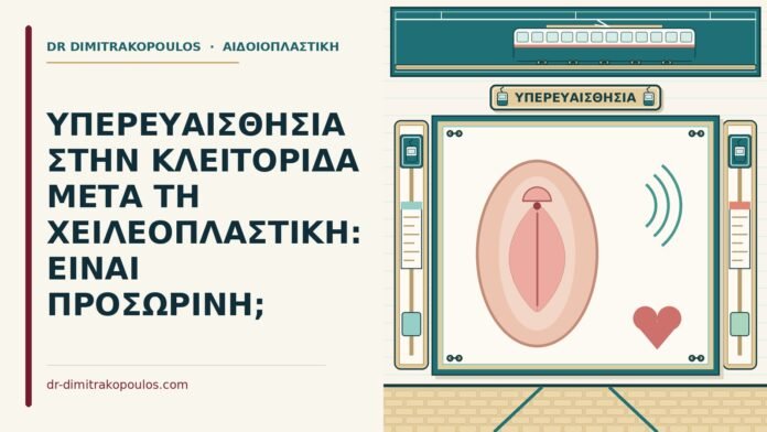 ΥΠΕΡΕΥΑΙΣΘΗΣΙΑ ΣΤΗΝ ΚΛΕΙΤΟΡΙΔΑ ΜΕΤΑ ΤΗ ΧΕΙΛΕΟΠΛΑΣΤΙΚΗ: ΕΙΝΑΙ ΠΡΟΣΩΡΙΝΗ; υπερευαισθησία στην κλειτορίδα