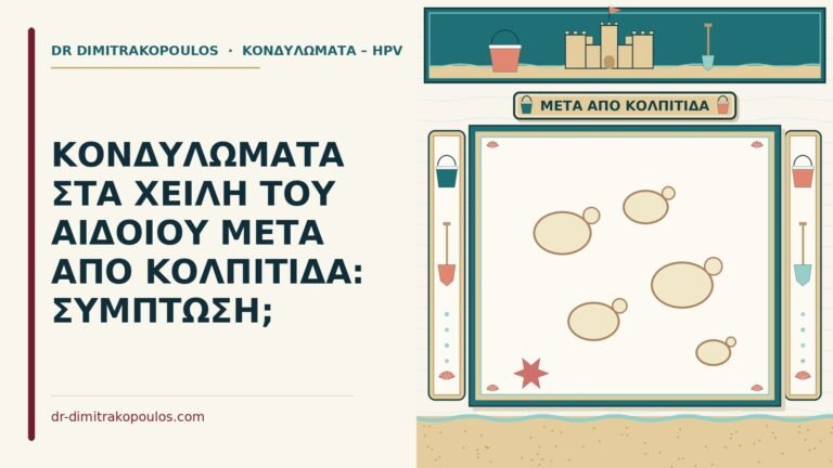 κονδυλώματα στα χείλη του αιδοίου μετά από κολπίτιδα