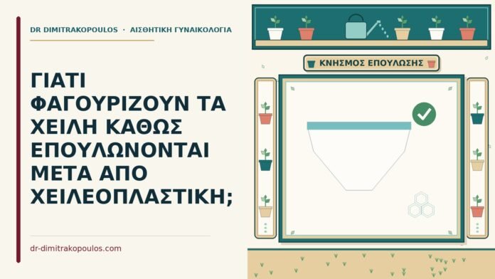 ΓΙΑΤΙ ΦΑΓΟΥΡΙΖΟΥΝ ΤΑ ΧΕΙΛΗ ΚΑΘΩΣ ΕΠΟΥΛΩΝΟΝΤΑΙ ΜΕΤΑ ΑΠΟ ΧΕΙΛΕΟΠΛΑΣΤΙΚΗ; φαγούρα στα χείλη μετά από χειλεοπλαστική