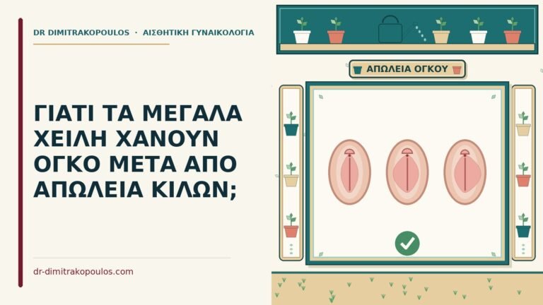 μεγάλα χείλη χάνουν όγκο