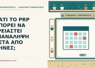 ΓΙΑΤΙ ΤΟ PRP ΜΠΟΡΕΙ ΝΑ ΧΡΕΙΑΣΤΕΙ ΕΠΑΝΑΛΗΨΗ ΜΕΤΑ ΑΠΟ ΜΗΝΕΣ; επανάληψη του PRP