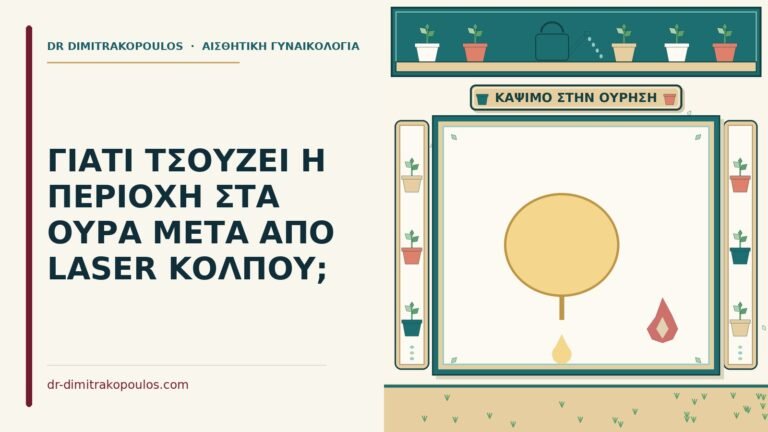 τσούξιμο στα ούρα μετά από laser κόλπου