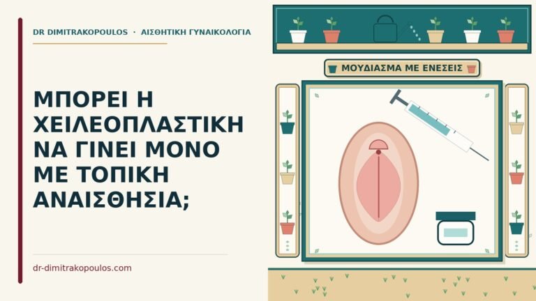 χειλεοπλαστική με τοπική αναισθησία