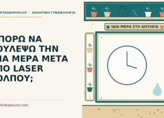 ΜΠΟΡΩ ΝΑ ΔΟΥΛΕΨΩ ΤΗΝ ΙΔΙΑ ΜΕΡΑ ΜΕΤΑ ΑΠΟ LASER ΚΟΛΠΟΥ; δουλειά την ίδια μέρα μετά από laser κόλπου