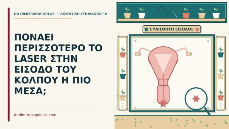 πόνος στο laser στην είσοδο του κόλπου