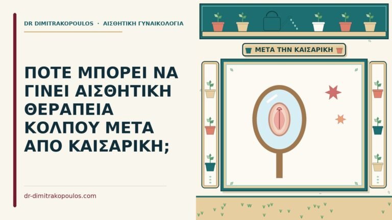αισθητική θεραπεία κόλπου μετά από καισαρική