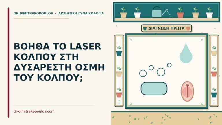 δυσάρεστη οσμή του κόλπου και laser