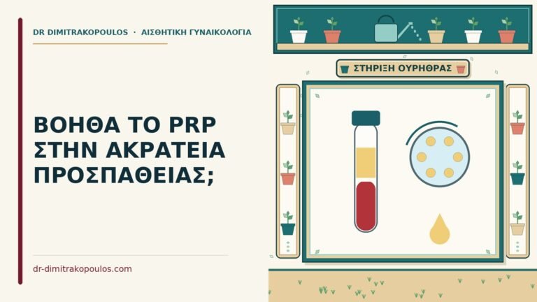 PRP στην ακράτεια προσπάθειας