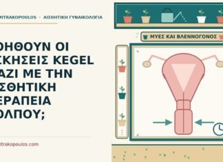 ΒΟΗΘΟΥΝ ΟΙ ΑΣΚΗΣΕΙΣ KEGEL ΜΑΖΙ ΜΕ ΤΗΝ ΑΙΣΘΗΤΙΚΗ ΘΕΡΑΠΕΙΑ ΚΟΛΠΟΥ; ασκήσεις Kegel και αισθητική θεραπεία