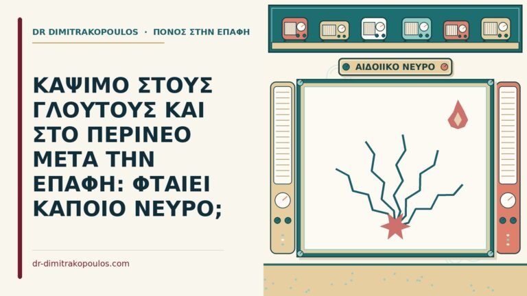 κάψιμο στους γλουτούς και στο περίνεο