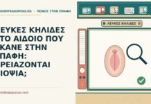 λευκές κηλίδες στο αιδοίο