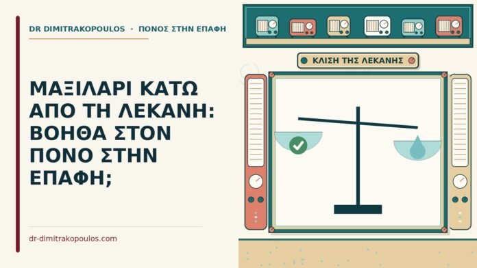 ΜΑΞΙΛΑΡΙ ΚΑΤΩ ΑΠΟ ΤΗ ΛΕΚΑΝΗ: ΒΟΗΘΑ ΣΤΟΝ ΠΟΝΟ ΣΤΗΝ ΕΠΑΦΗ; μαξιλάρι κάτω από τη λεκάνη