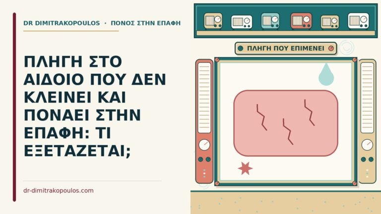 πληγή στο αιδοίο που δεν κλείνει