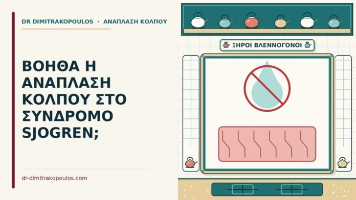 ΒΟΗΘΑ Η ΑΝΑΠΛΑΣΗ ΚΟΛΠΟΥ ΣΤΟ ΣΥΝΔΡΟΜΟ SJOGREN; σύνδρομο sjogren