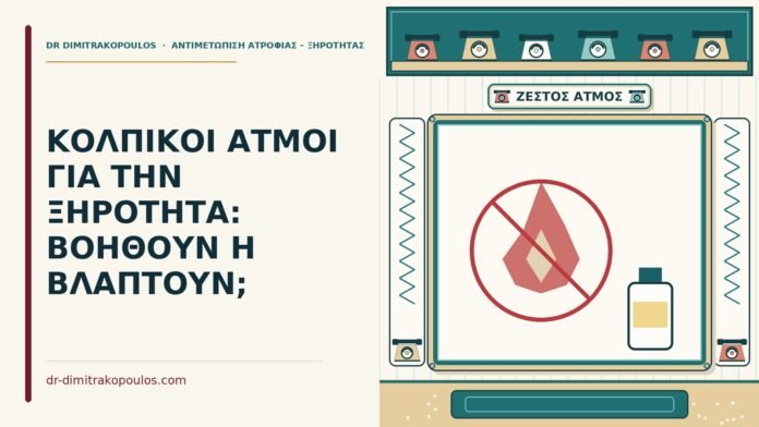 ΚΟΛΠΙΚΟΙ ΑΤΜΟΙ ΓΙΑ ΤΗΝ ΞΗΡΟΤΗΤΑ: ΒΟΗΘΟΥΝ Η ΒΛΑΠΤΟΥΝ; κολπικοί ατμοί