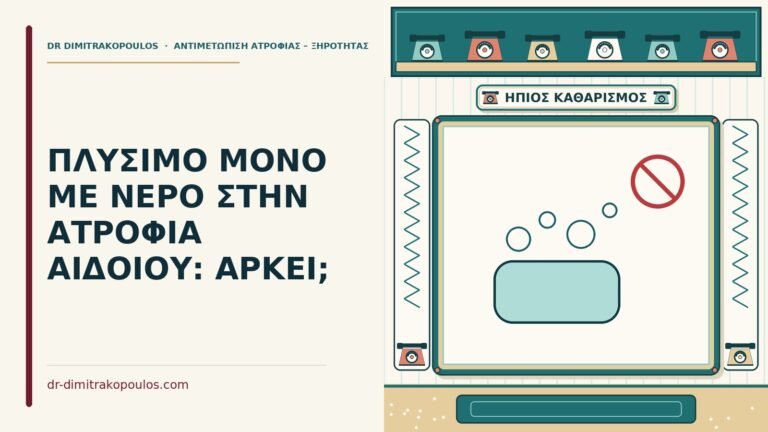 πλύσιμο μόνο με νερό