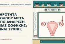 ΞΗΡΟΤΗΤΑ ΚΟΛΠΟΥ ΜΕΤΑ ΑΠΟ ΑΦΑΙΡΕΣΗ ΜΙΑΣ ΩΟΘΗΚΗΣ: ΕΙΝΑΙ ΣΥΧΝΗ; αφαίρεση μιας ωοθήκης