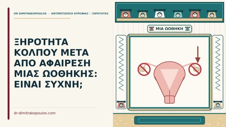αφαίρεση μιας ωοθήκης