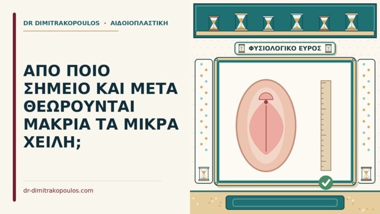 μακριά μικρά χείλη