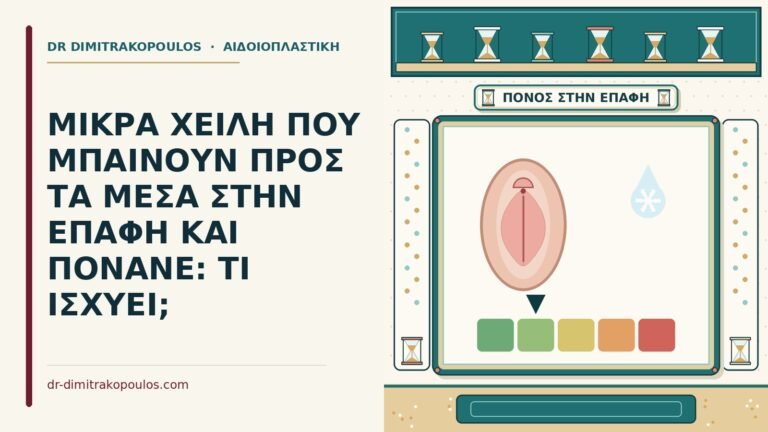 μικρά χείλη στην επαφή
