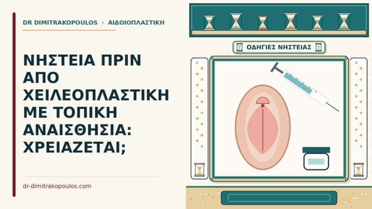 νηστεία πριν από χειλεοπλαστική