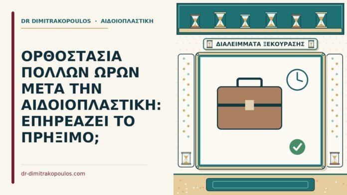 ορθοστασία μετά την αιδοιοπλαστική