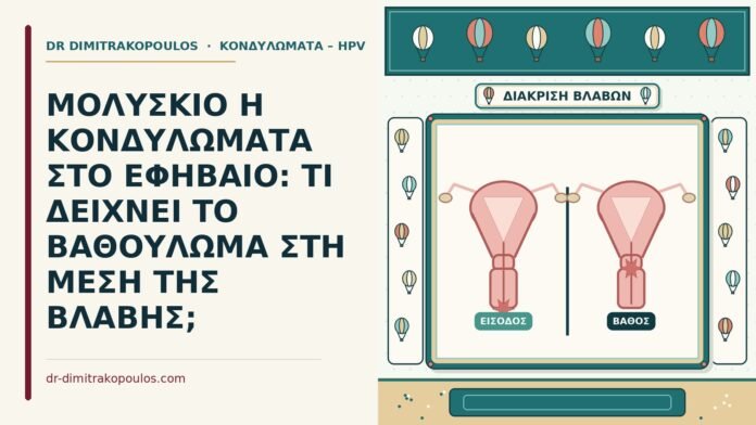 μολυσκίο ή κονδυλώματα
