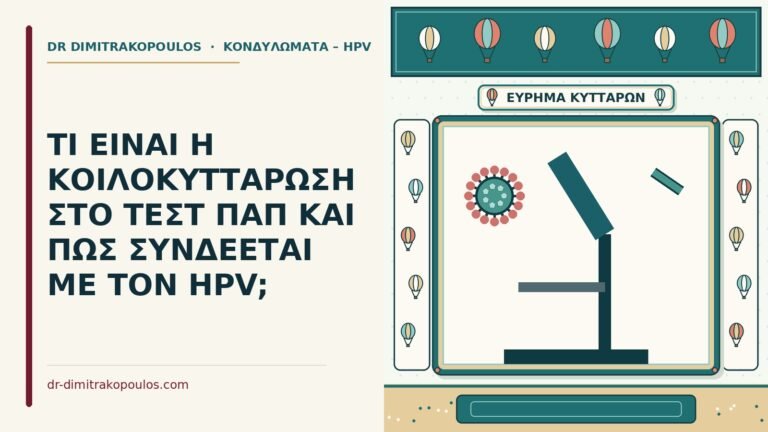 κοιλοκυττάρωση στο τεστ ΠΑΠ