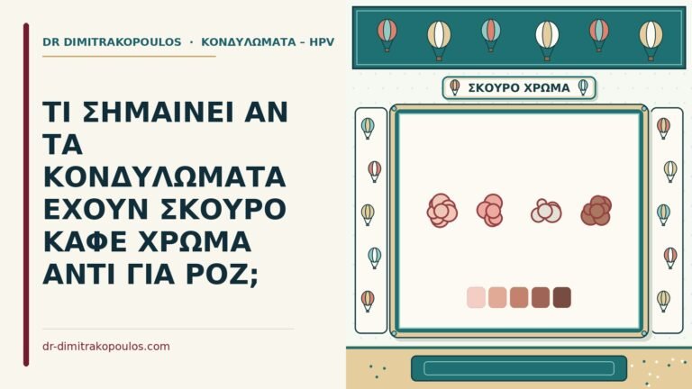 σκούρα κονδυλώματα