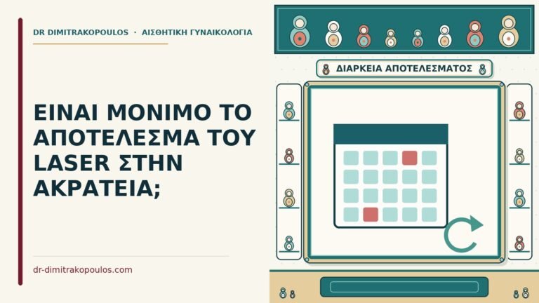 αποτέλεσμα του laser στην ακράτεια