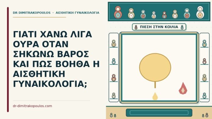 διαφυγή ούρων όταν σηκώνω βάρος