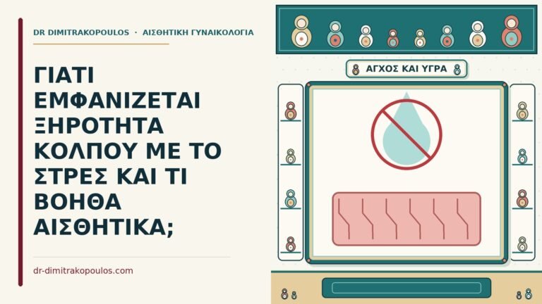 ξηρότητα κόλπου με το στρες