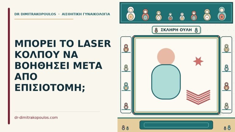 laser κόλπου μετά από επισιοτομή