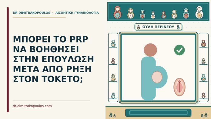 PRP στην επούλωση μετά από ρήξη