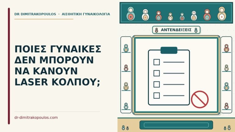 δεν μπορούν να κάνουν laser κόλπου