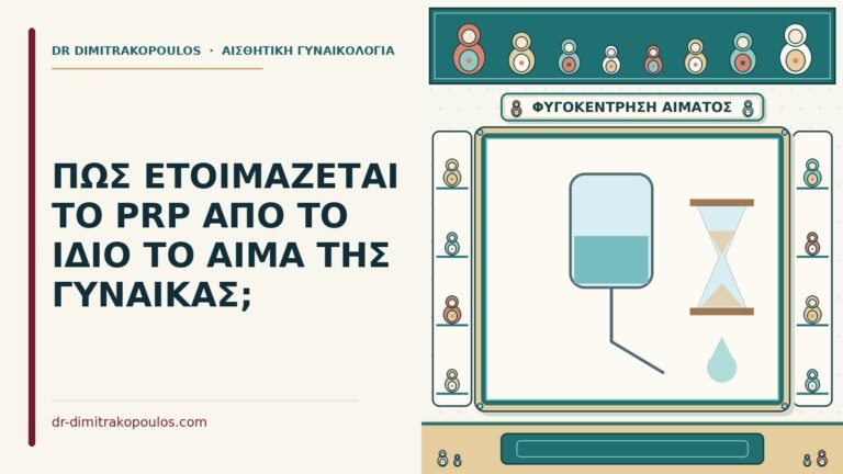 PRP από το αίμα της γυναίκας