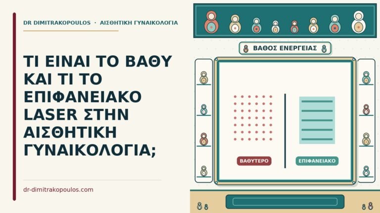 βαθύ και το επιφανειακό laser
