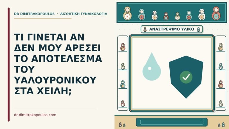 αποτέλεσμα του υαλουρονικού στα χείλη