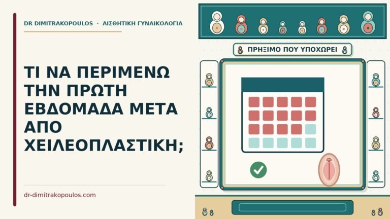 πρώτη εβδομάδα μετά από χειλεοπλαστική