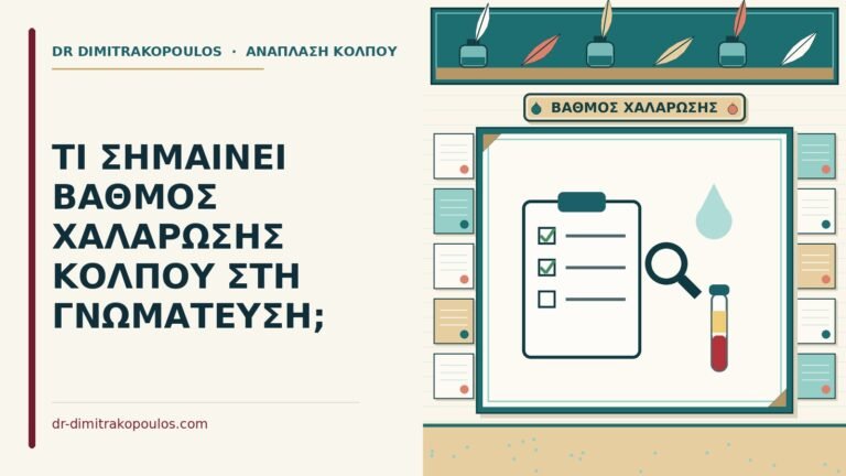 βαθμός χαλάρωσης κόλπου
