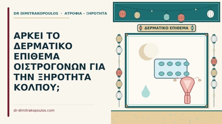 δερματικό επίθεμα οιστρογόνων