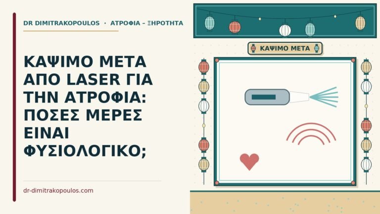 κάψιμο μετά από laser