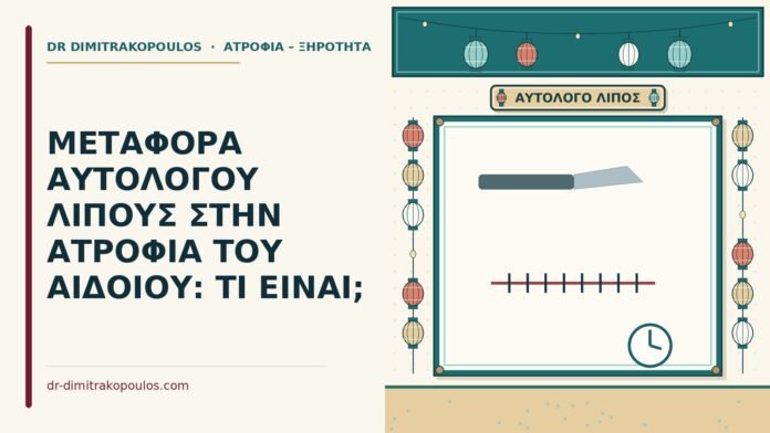 ΜΕΤΑΦΟΡΑ ΑΥΤΟΛΟΓΟΥ ΛΙΠΟΥΣ ΣΤΗΝ ΑΤΡΟΦΙΑ ΤΟΥ ΑΙΔΟΙΟΥ: ΤΙ ΕΙΝΑΙ; μεταφορά αυτόλογου λίπους